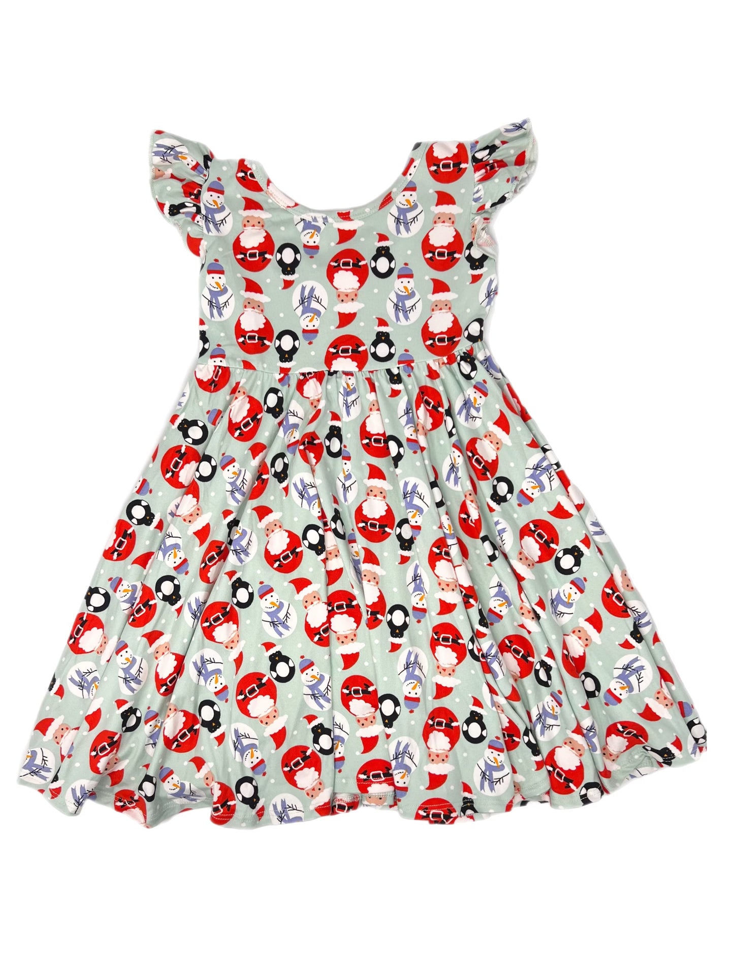 Santa & Friends Empire Dress