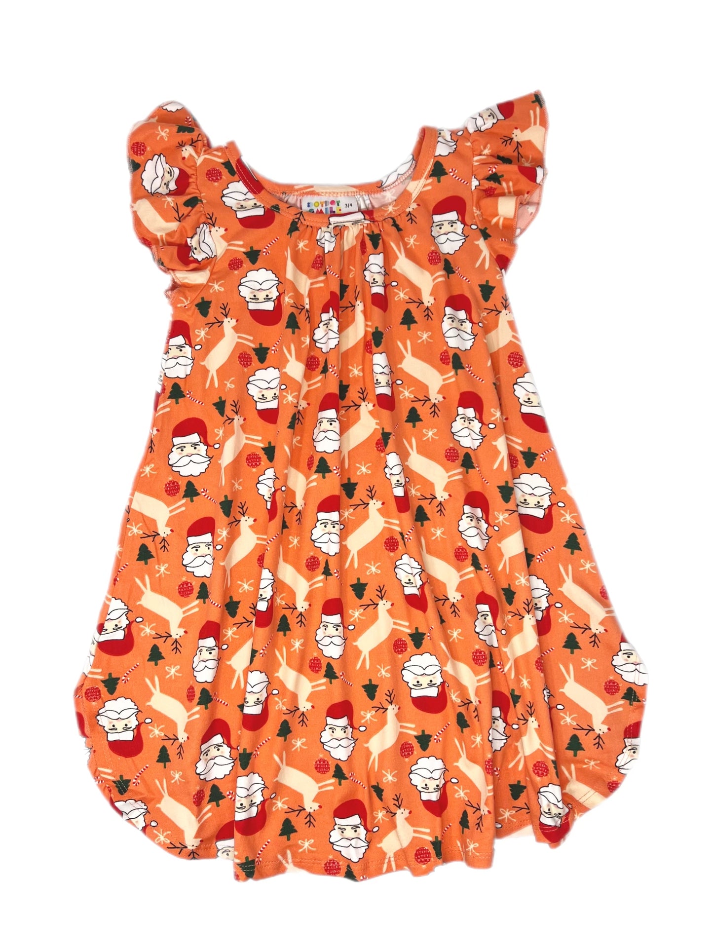 Jolly Old Saint Nicholas Swing Dress