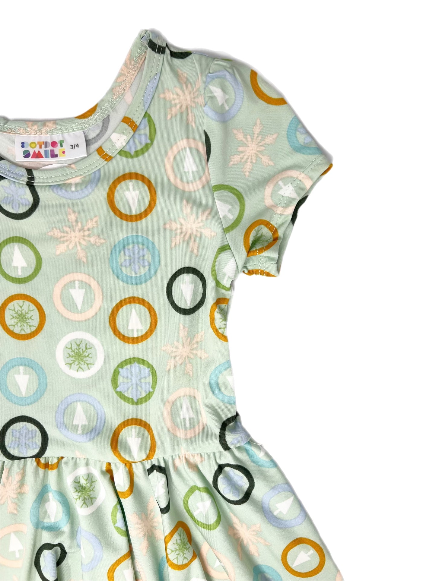 Merry Mint Cap Dress