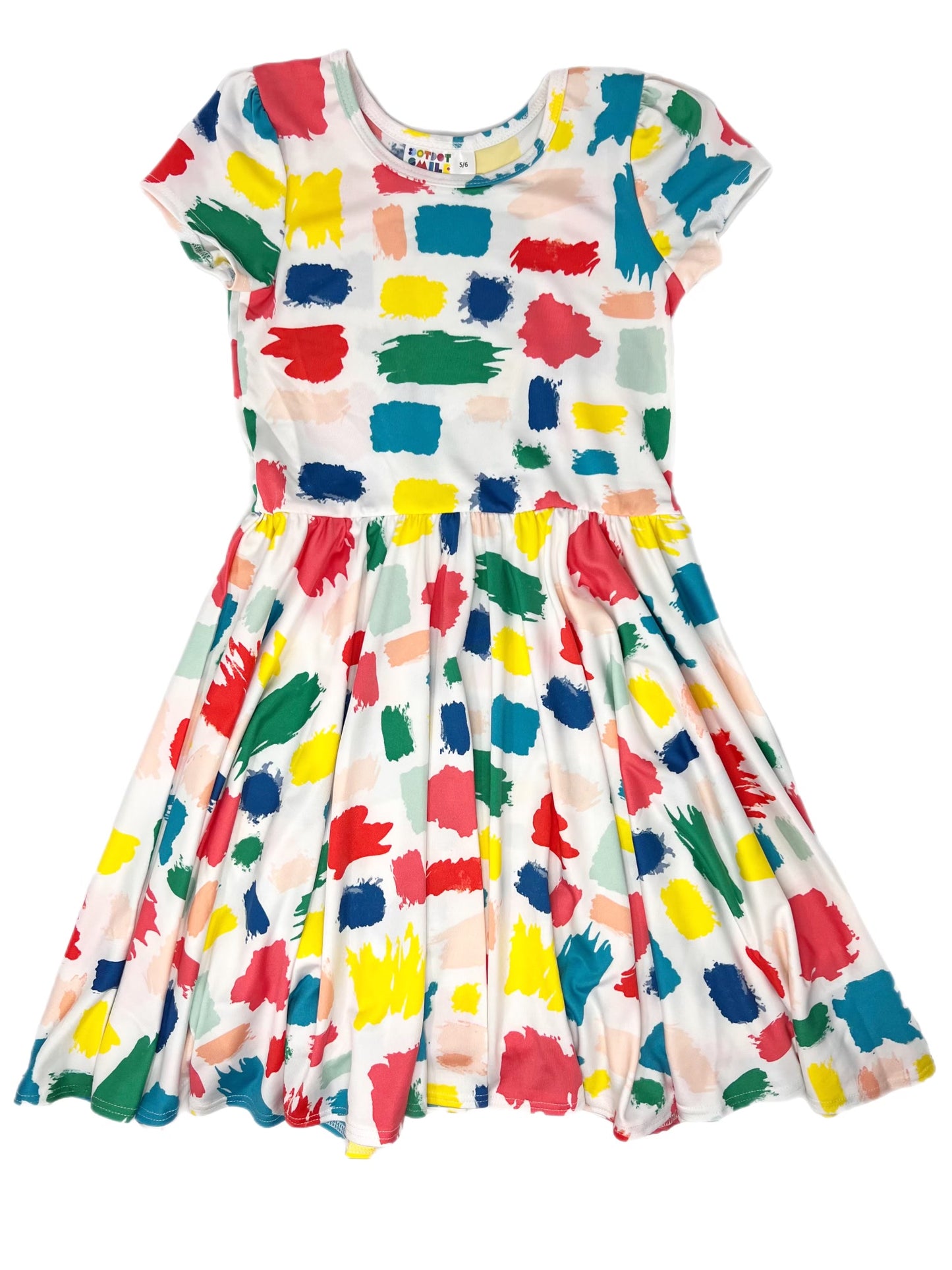 Paint Canvas Cap Dress 🎨🖌