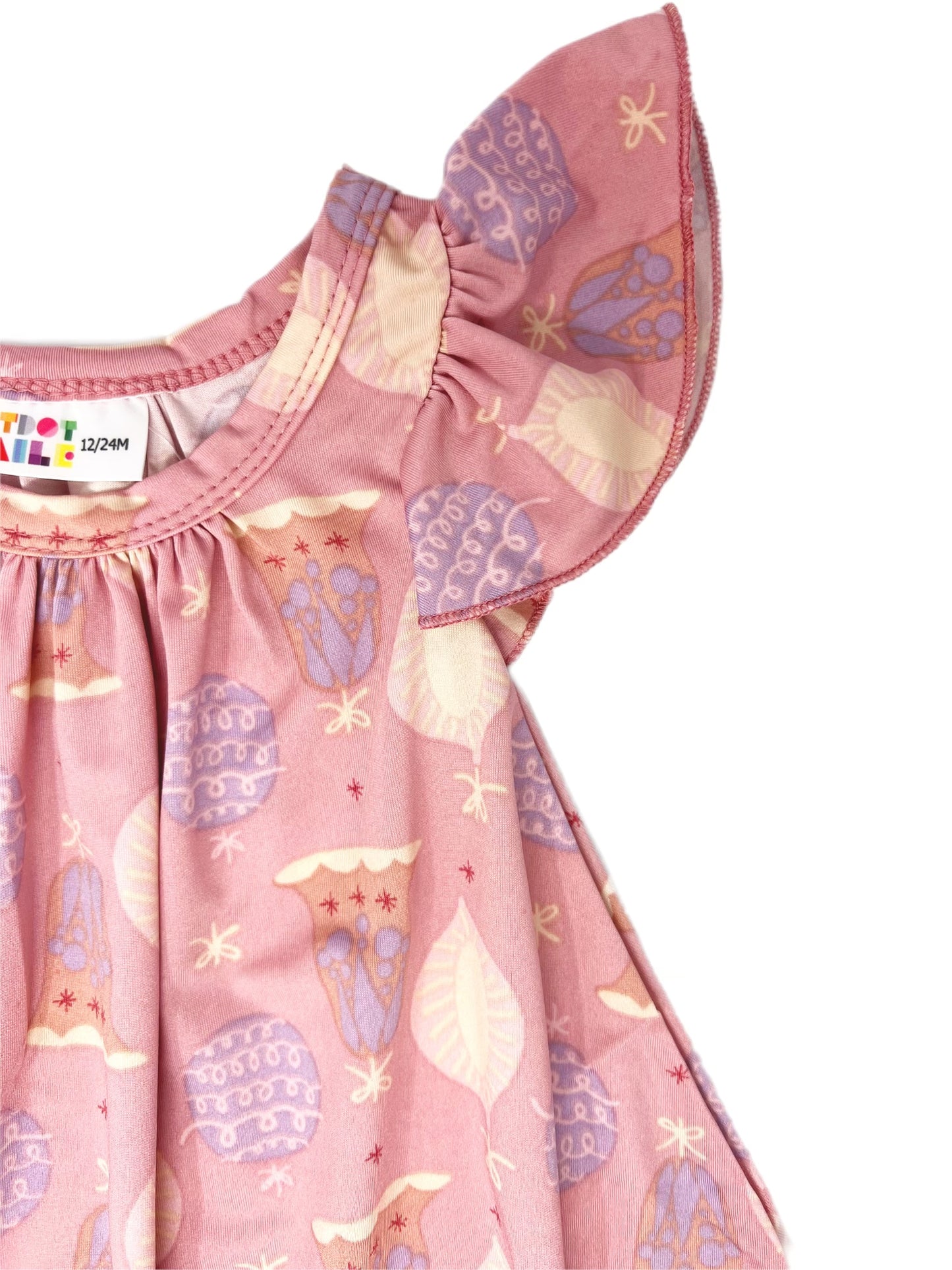 Overflowing Ornaments Swing Dress