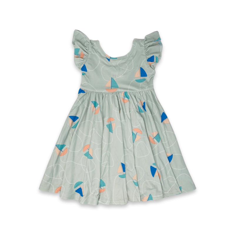 Let's Sail Away Empire Dress