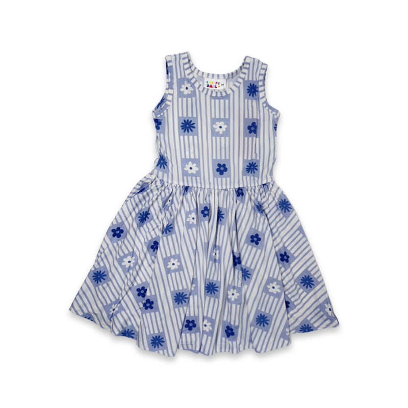Lavender Daisies Tank Dress