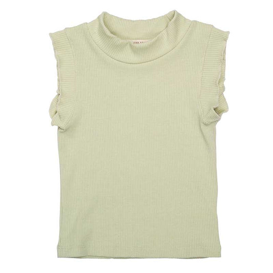 Olive Branch Ribbed Tank Top
