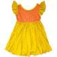 Camellia Mustard Empire Dress