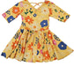 Flowery Yellow Ballerina Dress