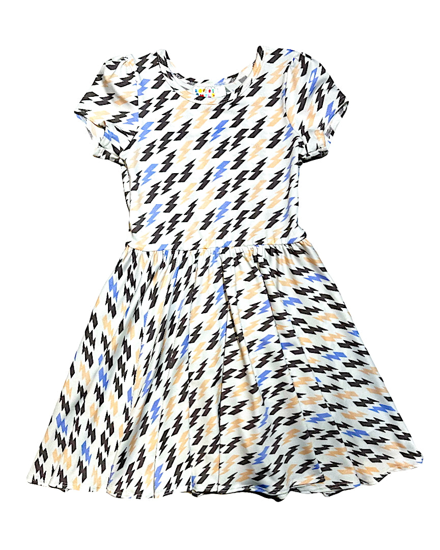 Thunderbolt Cap Dress