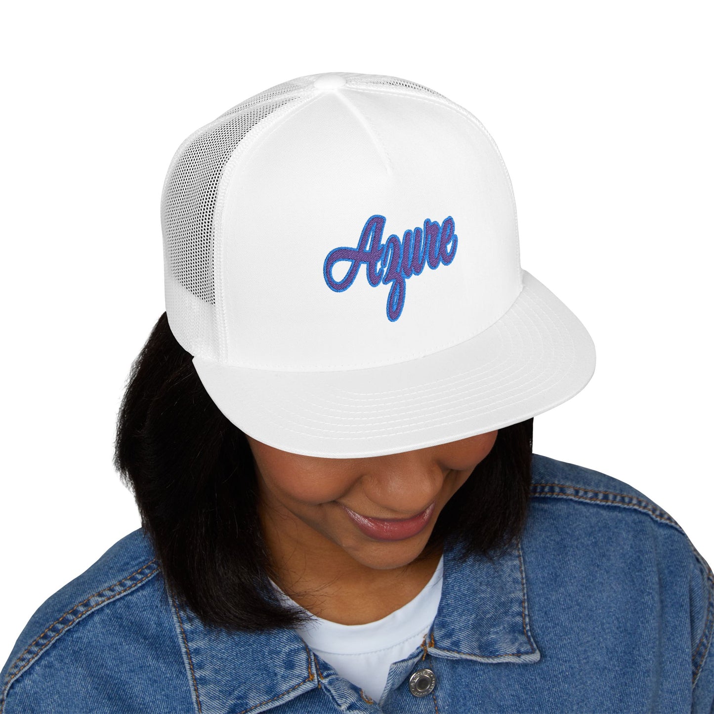 Azure Trucker Cap