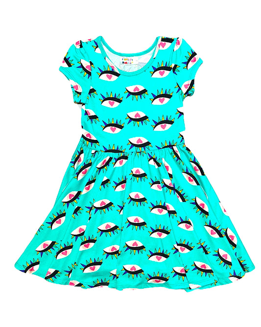 All Eyes on Me Cap Dress