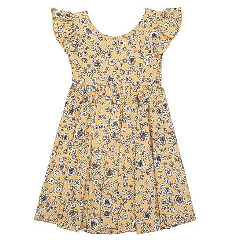 Fancy Florals Empire Dress