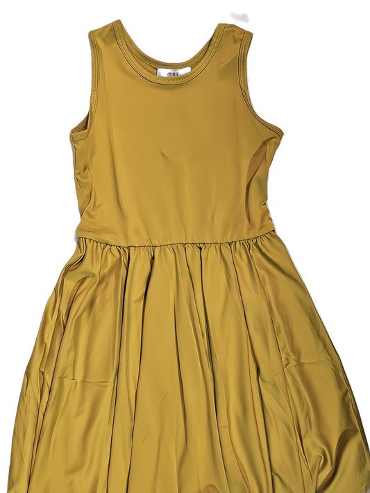Corn Yellow Tank Dress