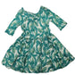 Tropical Palms Ballerina Dress