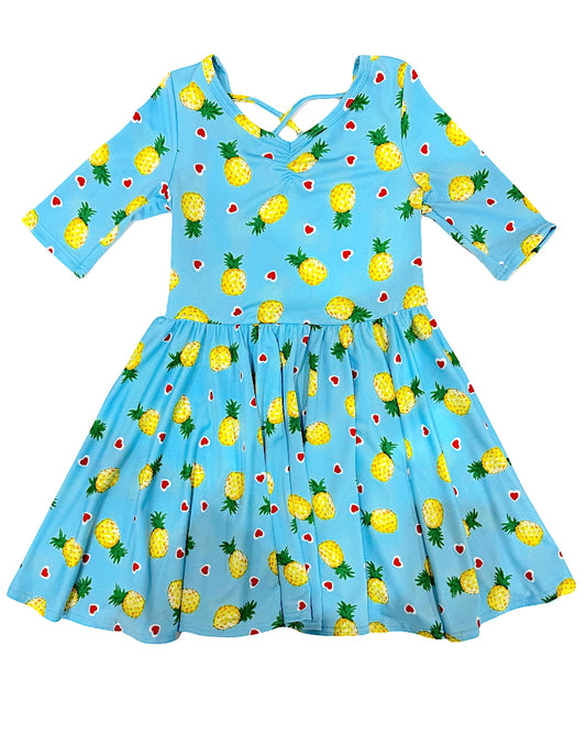 Pineapple Love Ballerina Dress