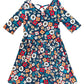 Blue Blossoms Ballerina Dress 🌼💙🌸