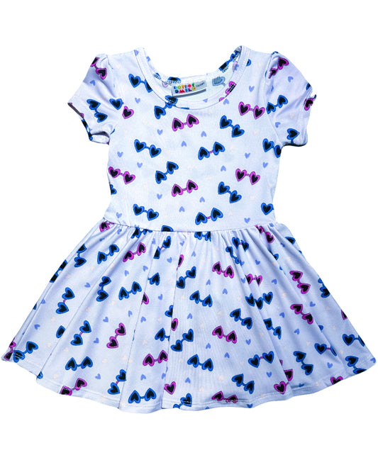 Lavender Love Cap Dress