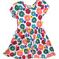 Sunny Blossoms Cap Dress