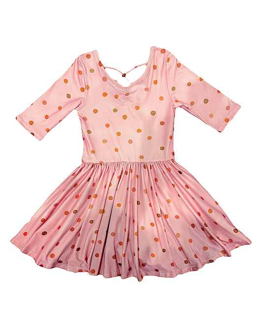 Bubblegum Dot Ballerina Dress