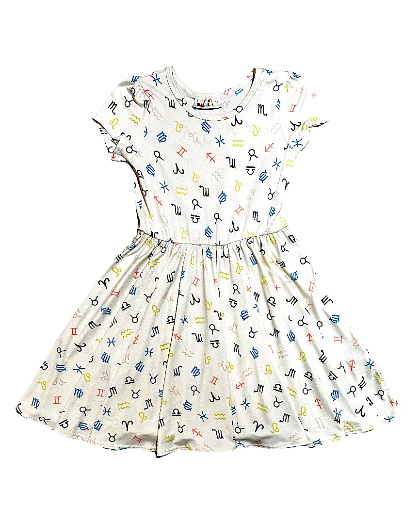 Horoscope Harmony Cap Dress