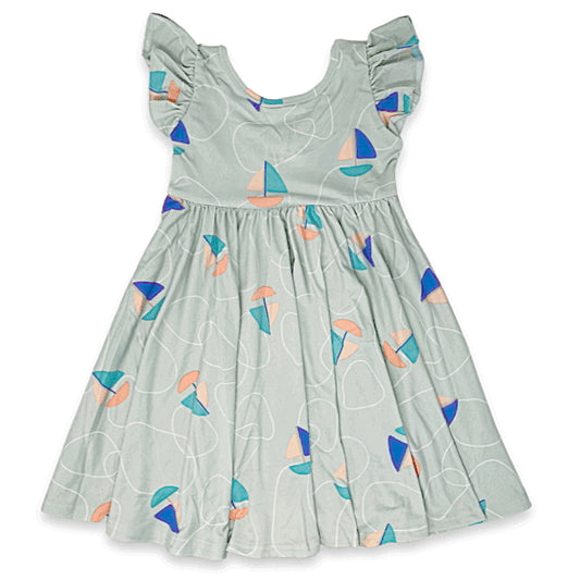 Let's Sail Away Empire Dress