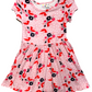 Lovebirds & Blossoms Cap Dress