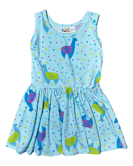 Llama Love Tank Dress