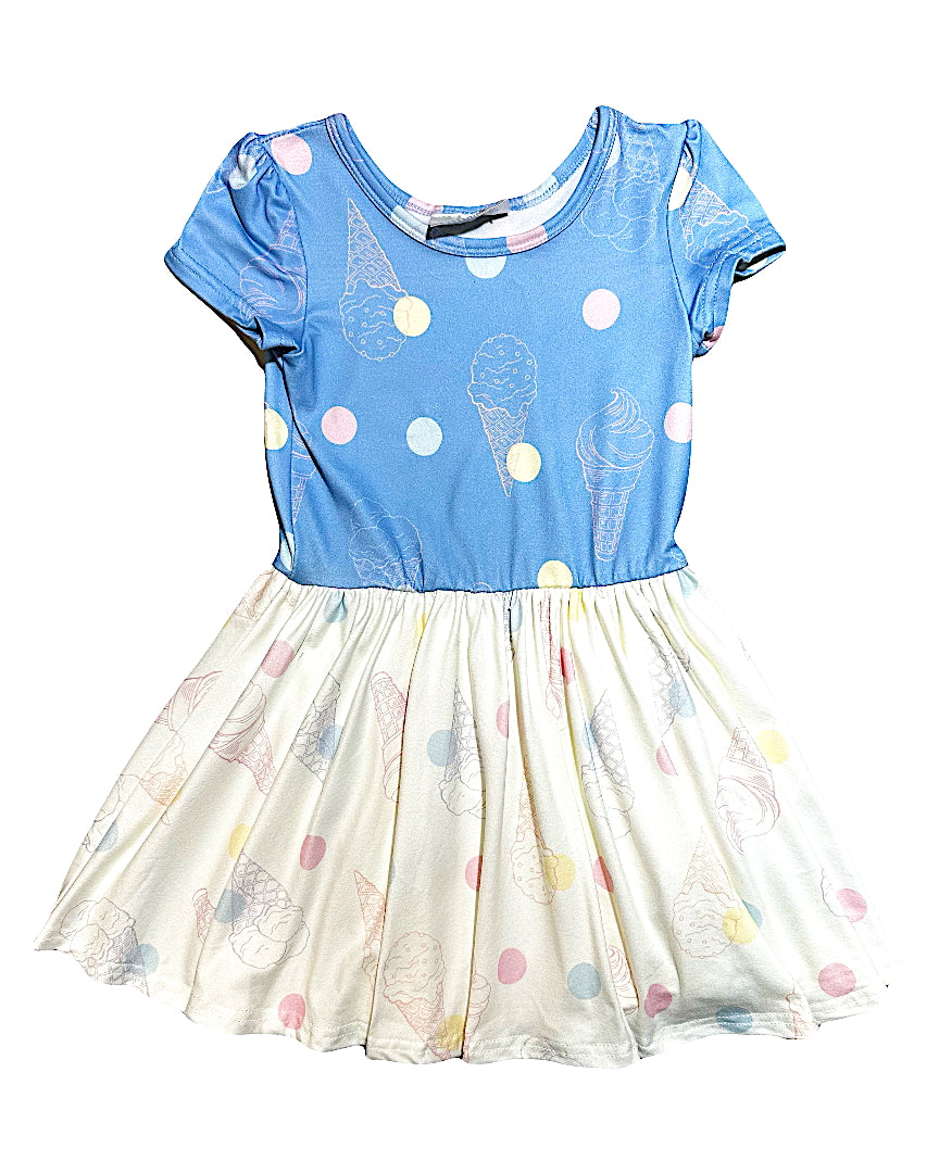 Sweet Scoop Cap Dress