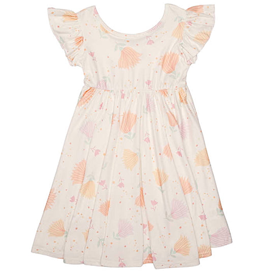 Falling Tulips Empire Dress