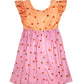 Peach & Bubblegum Dot Empire Dress