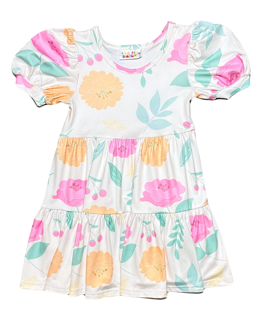 Cotton Candy Garden Tier Dress 🍭🌸