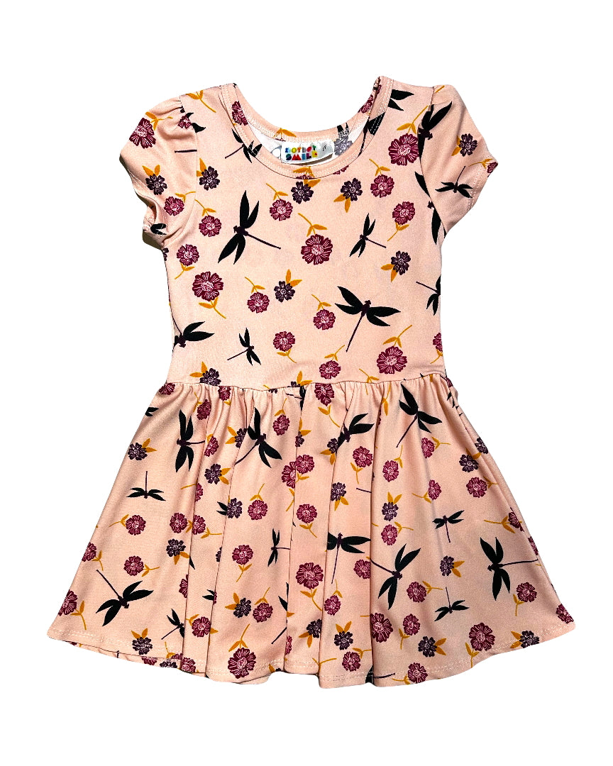 Dragonfly Meadow Cap Dress