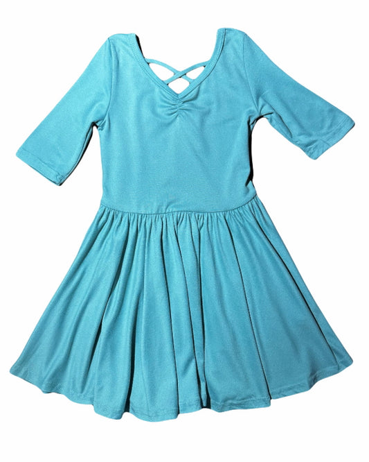 Blue Surf Ballerina Dress