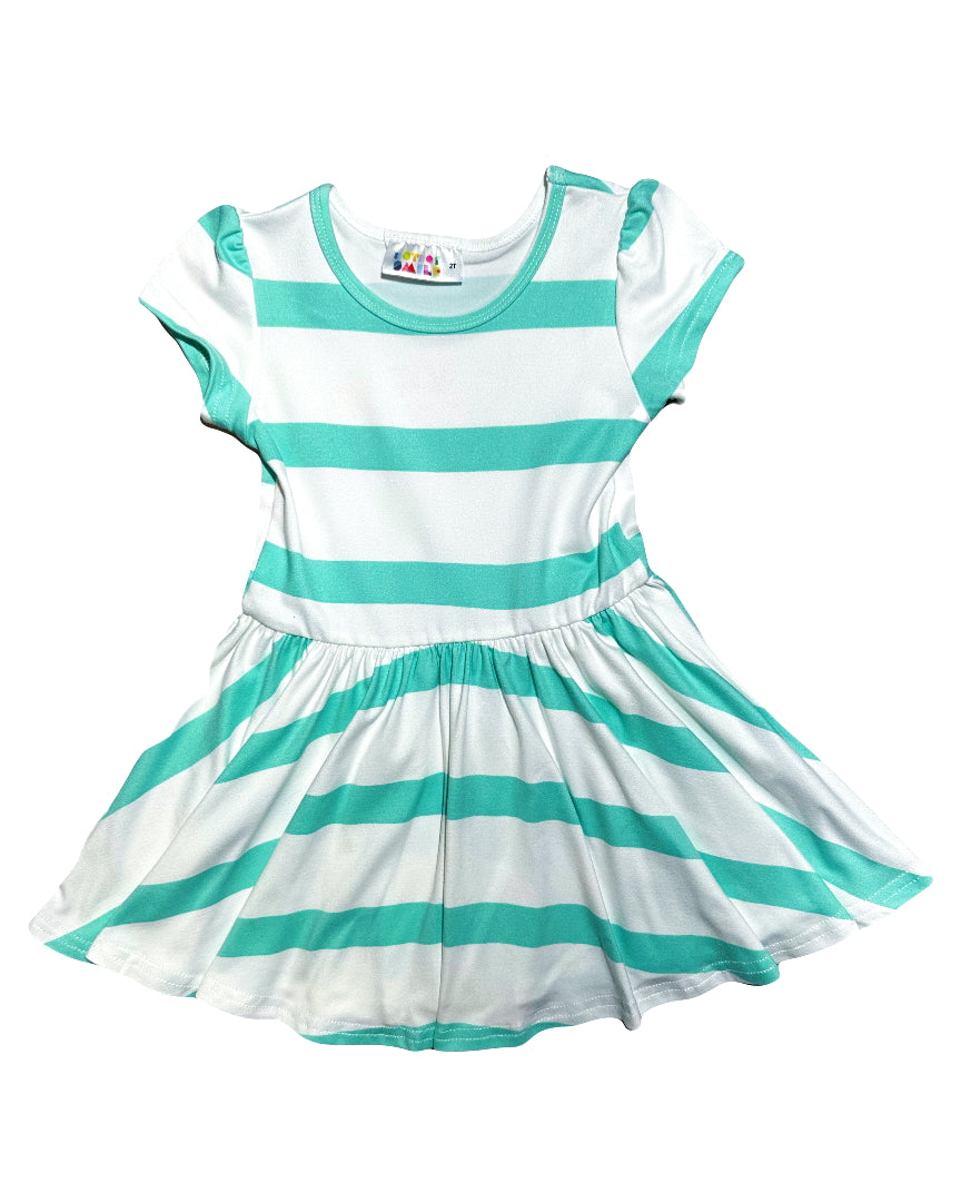 Minty Breeze Cap Dress