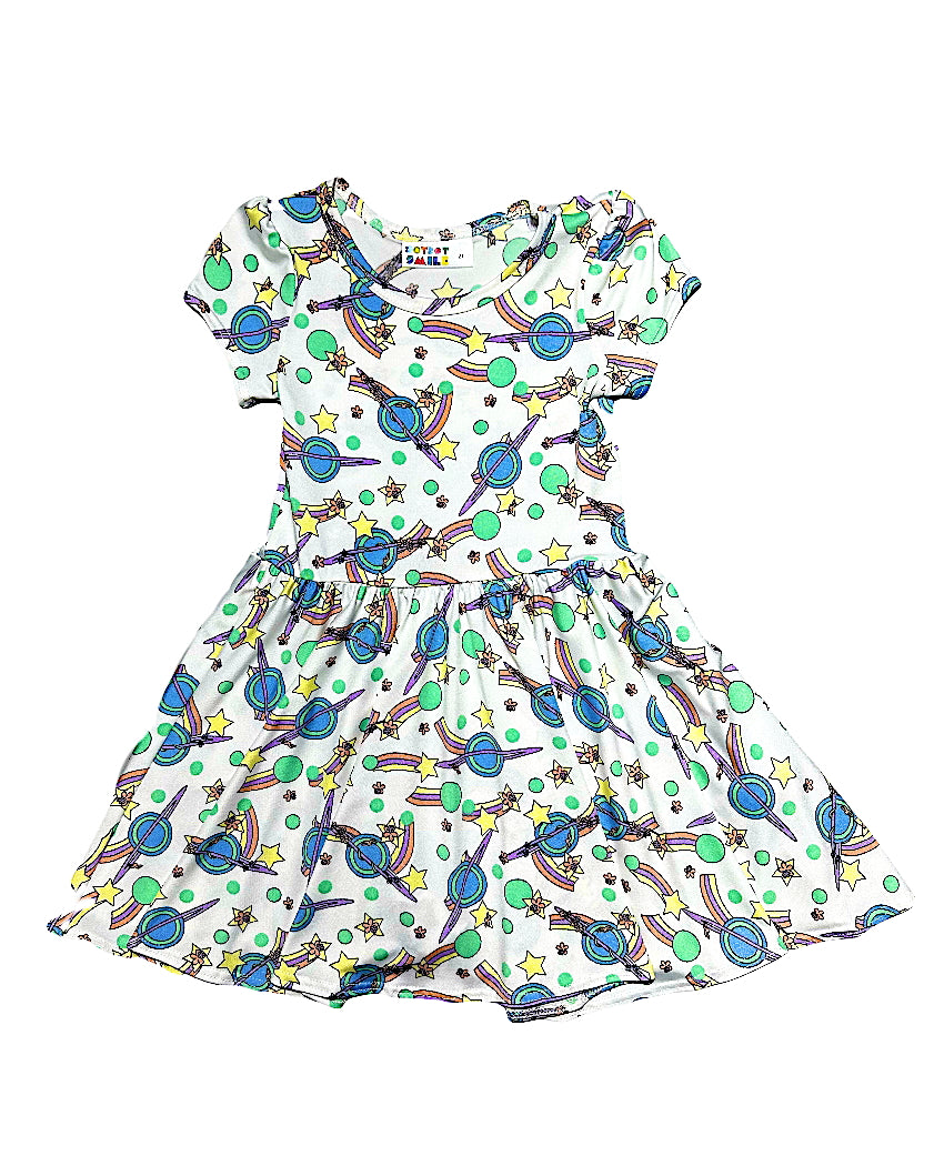 Star Command-Space Ranger Cap Dress