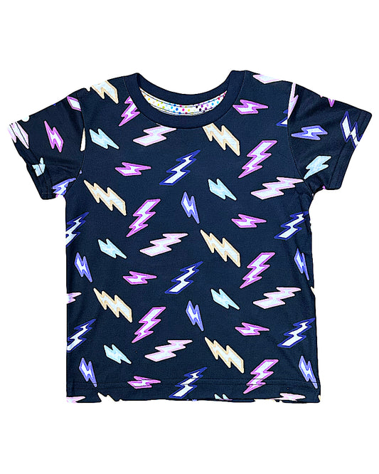 Electric Pop Lightning Tee ⚡