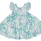 Ocean Swirl Tie Dye Empire Dress