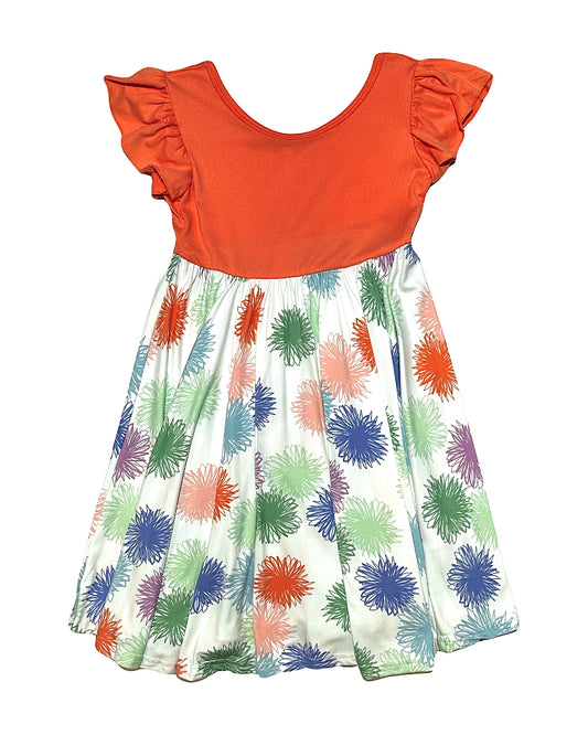 Painted Colors Empire Dress