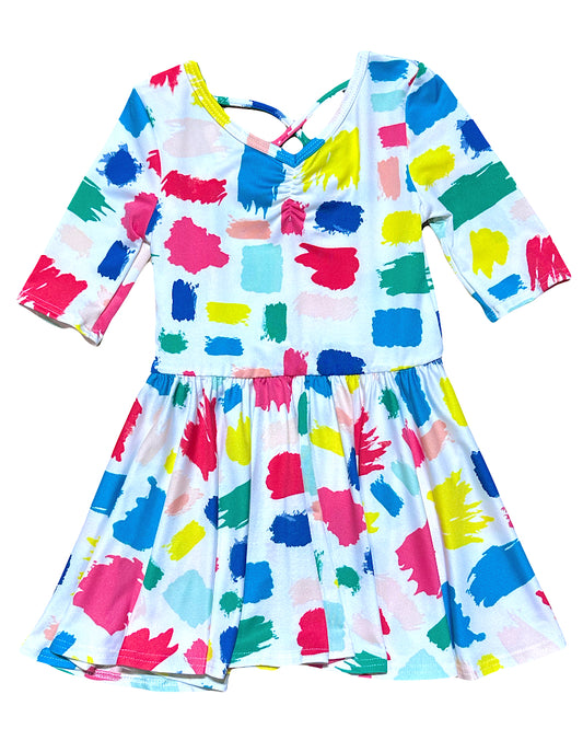 Paint Swatches Ballerina Dress 🎨