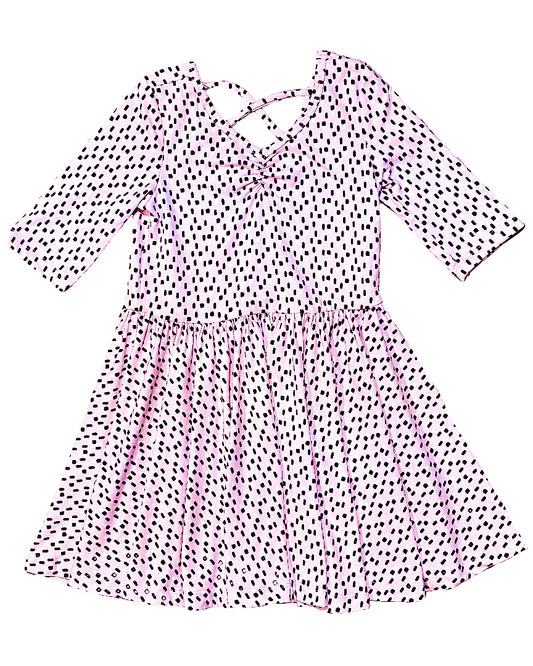 💗 Pink Dash Delight Ballerina Dress