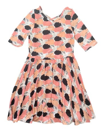 Brushstrokes Ballerina Dress