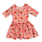 Fruity Strawberry EMPIRE DRESS