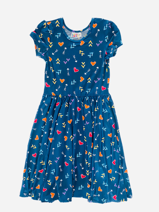 Hearts & Arrows Cap Dress 🏹❤️