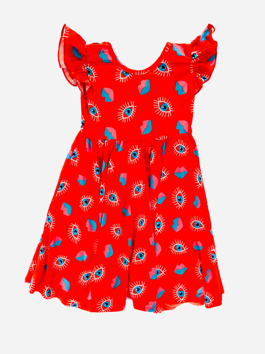 EYE Love You Empire Dress❤️👁❤️