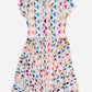 Bright Geometrics Cap Dress