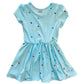 Rainbow Specked Cap Dress