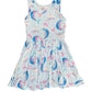 Colorful Dolphins Tank Dress