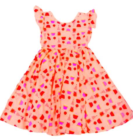 Pink Cup Cakes Empire Dress