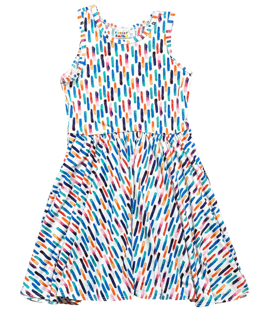 Sprinkle Pop Tank Dress 🌈
