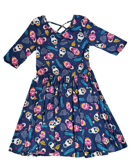 Matryoshka Magic Ballerina Dress - Dot Dot Smile Twirly Dress