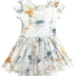 Misty Cloudburst Tie-Dye Cap Dress