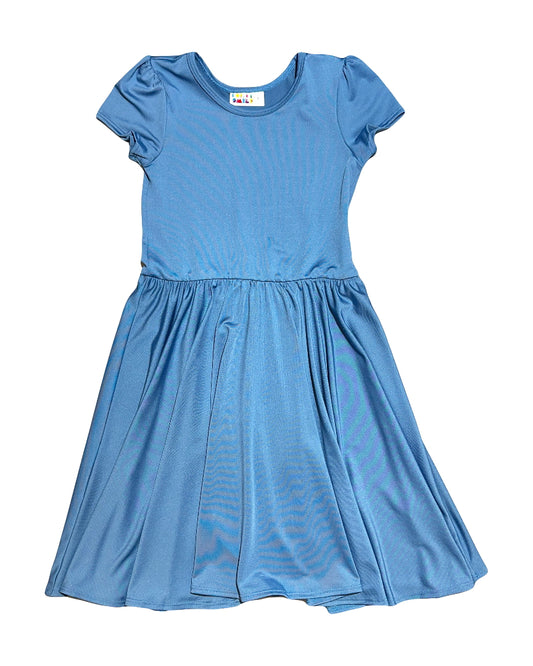 Azure Skies Cap Dress